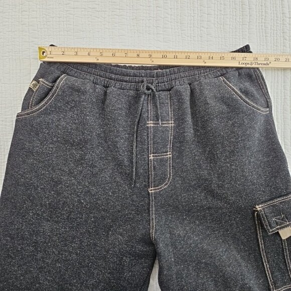 BTL Beyond The Limit Men's Jogger XL Cargo Sweatpants Baggy Y2K 90s Vintage EUC - Picture 4 of 12